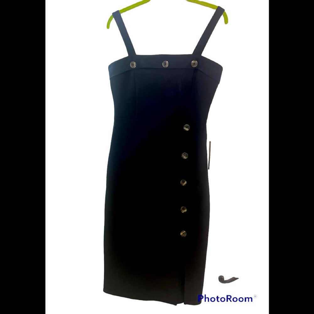 SHINESTAR- CLASSY BLACK DRESS